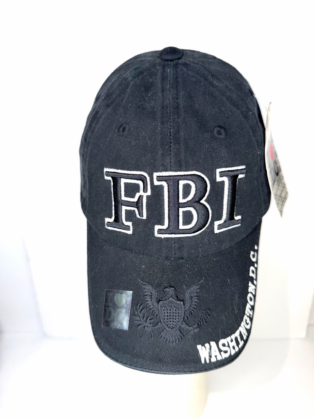 FBI Embroidered Black Baseball Cap - Washington D.C.